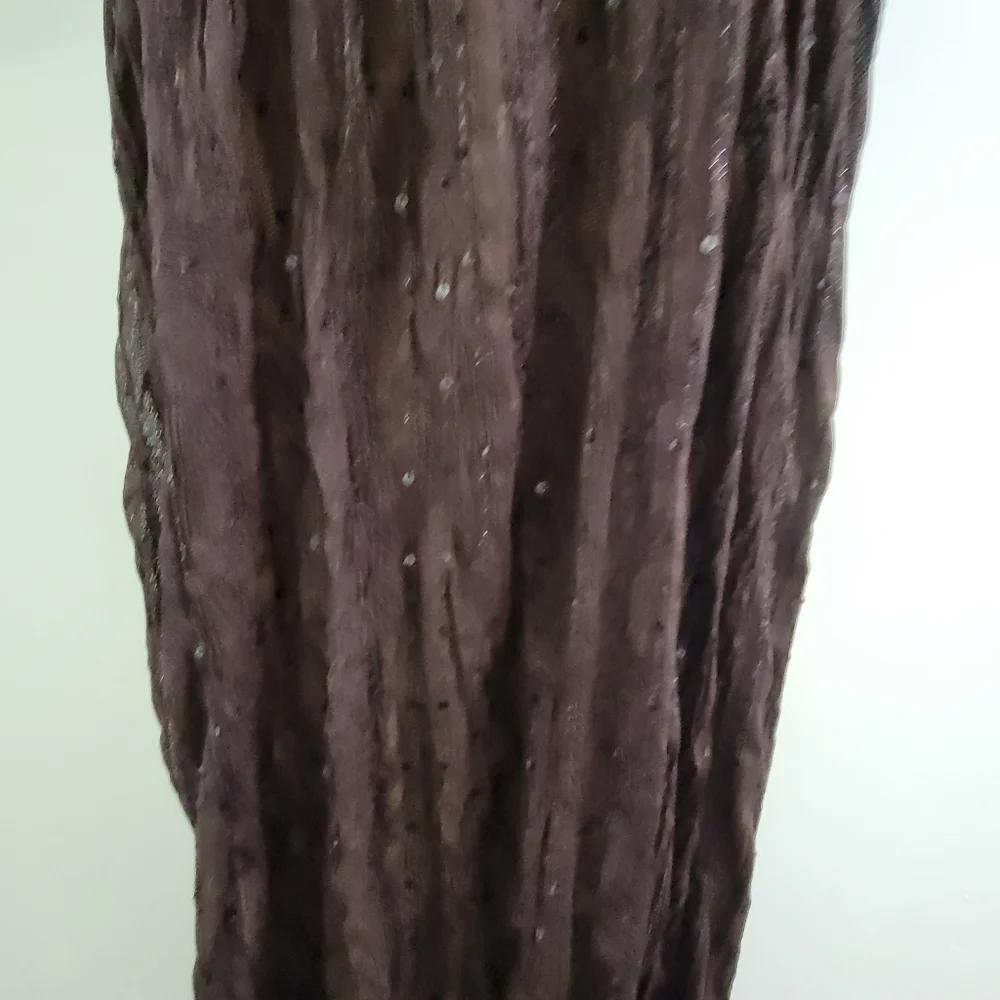 ROMEO & Juliette Couture Seersucker lined crackle maxi dress gown strapless - Picture 6 of 12